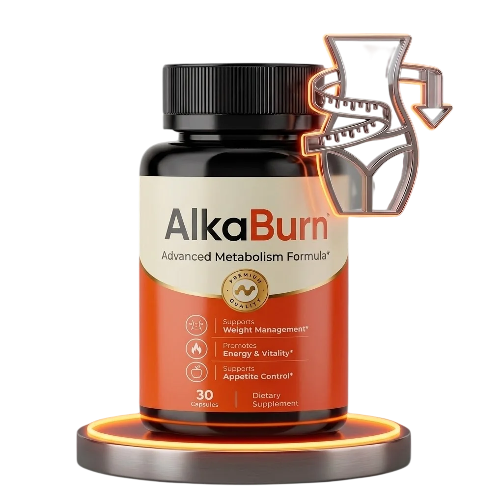 AlkaBurn Weight Management Supplement Bottle